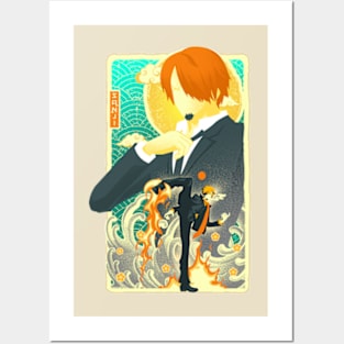 Great Wave Sanji Posters and Art